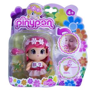 Mini Boneca Pinypon - Flores e Frutas - Rosa - Multikids