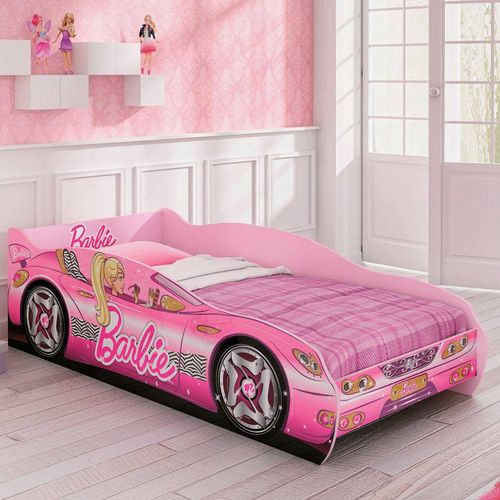 Mini-Cama Barbie 6a Rosa - Pura Magia