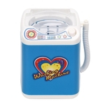 Mini elétrico Lavar Presente Toy Crianças ferramenta cosmética Máquina de limpeza Máquina (azul)