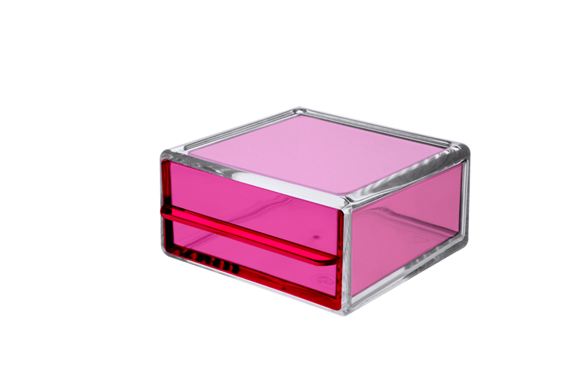 Mini Gaveta Organizadora - Beauté 10,3 X 10 X 5,4 Cm Rosa Coza