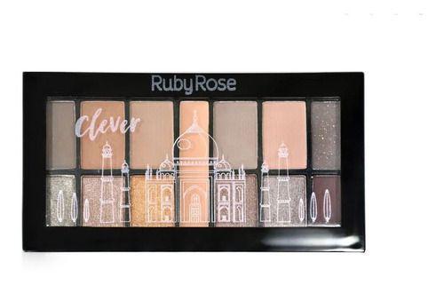 Mini Kit de Sombras Clever Hb998516 - Ruby Rose