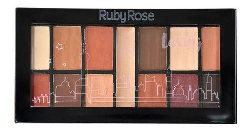 Mini Kit de Sombras Loving Hb998513 - Ruby Rose