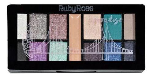 Mini Kit de Sombras Paradise Hb998519 - Ruby Rose