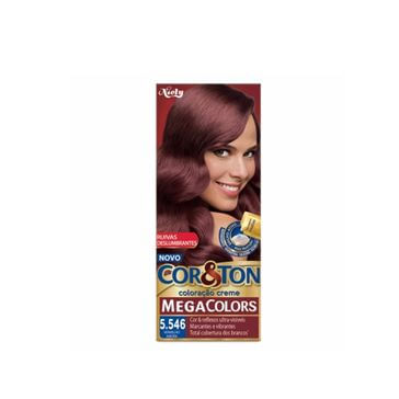 Mini Kit Mega Color Cor&ton Nº 5.546 Vermelho Amora Cor e Ton 1 Unidade