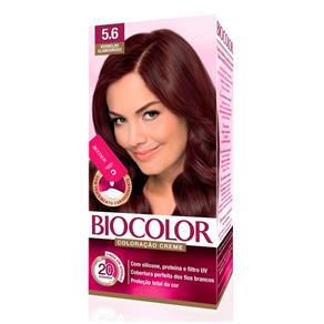 Mini Kit Tintura Creme Biocolor Vermelho Glamouroso 5.6