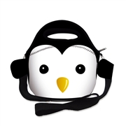 Mini Lancheiras Infantis - Safari Zoo Kids Pinguim