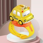 Mini Liga Bus Modelo Estilo Taxi Puxe Car Assista Toy Assista Touchable presente da música Back Light