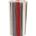 Mini lixa de unha colorida Santa Clara popular 8cm c/ 100 um