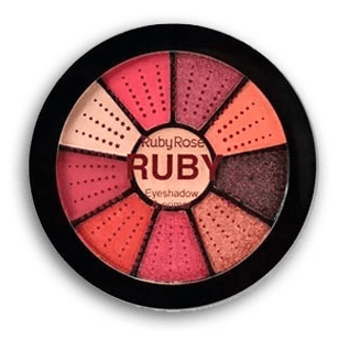 Mini Paleta de Sombra Ruby Ruby Rose Novidade