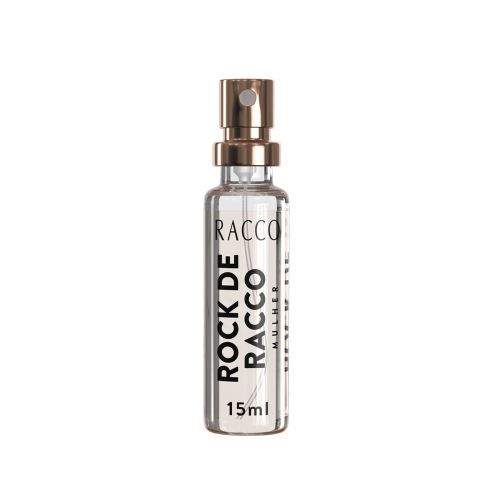 Mini Perfume Feminino Rock de Racco Mulher Deo Colônia 15ml Racco