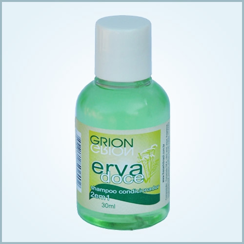 Mini Shampoo Frasco 30ml Erva Doce Cx 240un - Grion