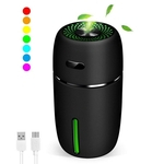 Mini USB Umidificador Air Aroma Difusor Car Óleo Essencial purificador de ar com LED