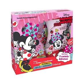 Minnie Mouse Kit Cabelos Hidratados Shampoo + Condicionador 250ml