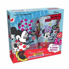 Minnie Mouse Kit Cachos Perfeitos Shampoo + Condicionador 250ml