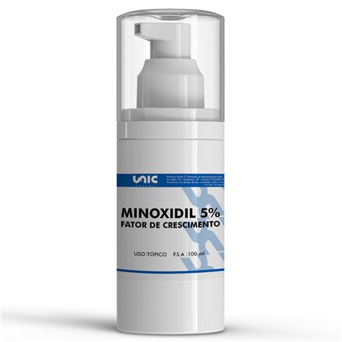Minoxidil 5% com Fator de Crescimento em Espuma 100Ml Unicpharma