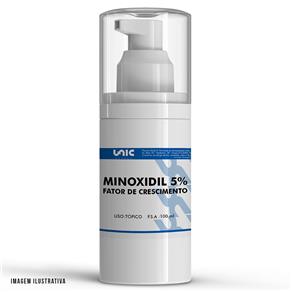 Minoxidil 5% com Fator de Crescimento em Espuma 100Ml