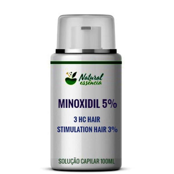 Minoxidil 5 3HC S T I M U L a T I o N 100ml - Natural Essência