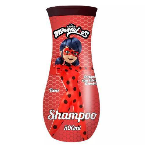 Miraculous Ladybugs Shampoo 500ml (kit C/12)