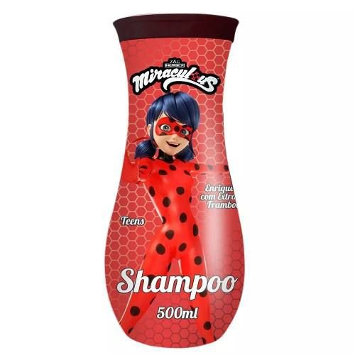Miraculous Ladybugs Shampoo 500ml (Kit C/03)