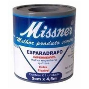 Missner Esparadrapo Impermeável 5cmx4,5m - Kit com 03
