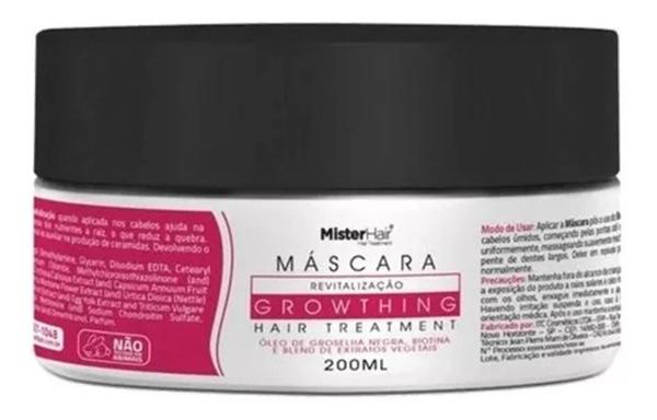 Mister Hair Growthing Máscara Treatment 200ml