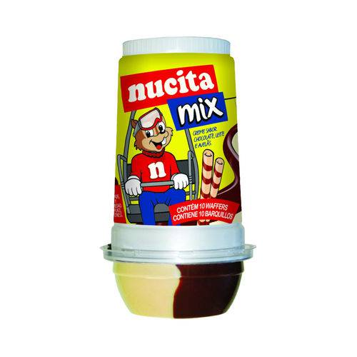 Mix Copo Chocolate Avelã 62g - Nucita