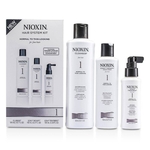 Kit Nioxin 1 System Shampoo 300 ml Condicionador 300 ml e Tratamento 100 ML