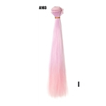 Moda 25 Cm Cabelo Liso Atacado Cabelo DIY / BJD peruca de boneca