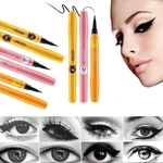 Moda de Nova composição bonito Mulheres Eye Preto Waterproof Maquiagem delineador líquido Eye Liner Pen dos desenhos animados Ferramentas Cosméticos