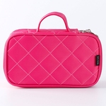 Moda Diamond Lattice portátil de Higiene Pessoal Travel Bag Organizador Cosmetic Bag Wonderful