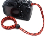 Moda trançada alça da câmera digital câmera alça de pulso aperto de mão pulseira para nikon canon sony pentax Panasonic