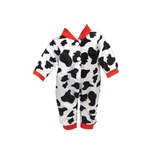 Moda Vaca Impressão Macacão Playsuit Outfit Para Bonecas De 18 Polegadas