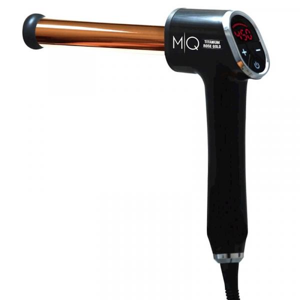 Modelador de Cachos MQ Hair Professional Titanium Rose Gold 25mm - Bivolt - Mq Professional