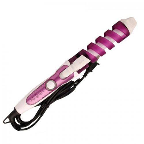 Modelador de Cachos Spiral Hair Curler Rosa
