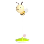 3 Modos de desenhos animados Bee USB recarreg¨¢vel LED Toque Lampada flex¨ªvel Night Light