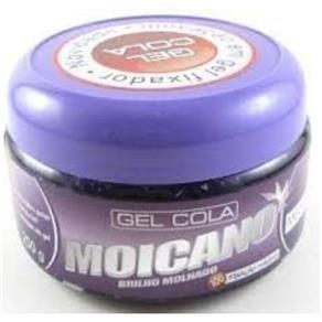 Moicano Gel Cola se Álcool Roxo 250g - Kit com 03