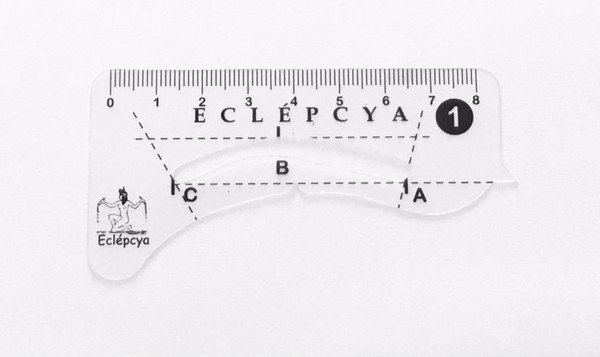 Moldes para Sobrancelhas Eclépcya - 15 Modelos