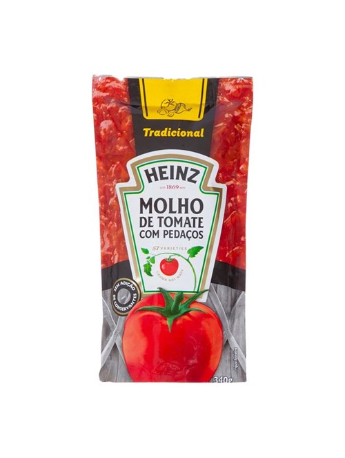 Molho de Tomate Tradicional Sache Heinz 340g