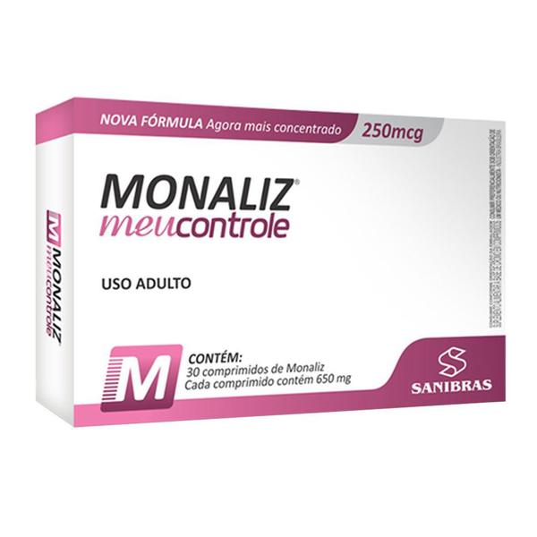 Monaliz Meu Controle C/ 30 Comprimidos