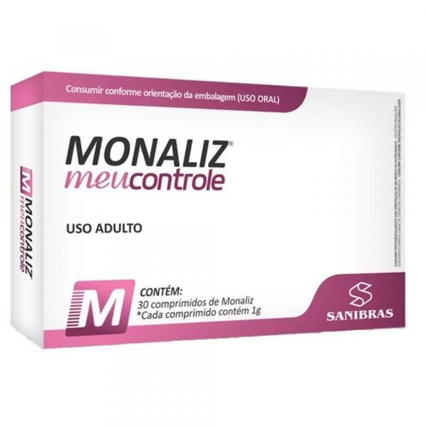 Monaliz Meu Controle Sanibras 30 Comprimidos
