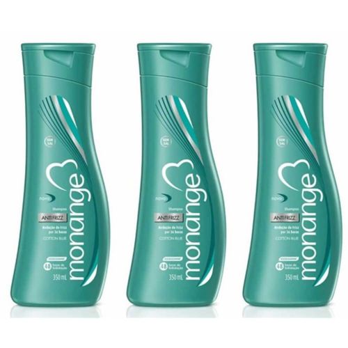 Monange Antifrizz Shampoo 350ml (kit C/03)