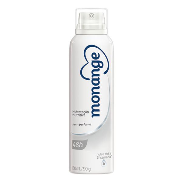 Monange - Desodorante Antitranspirante Aerossol Sem Perfume - 150ml