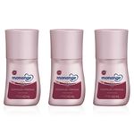 Monange Hidratação Intensiva Desodorante Rollon 60ml (kit C/03)