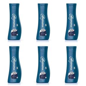 Monange Proteção Térmica Shampoo 350ml - Kit com 06