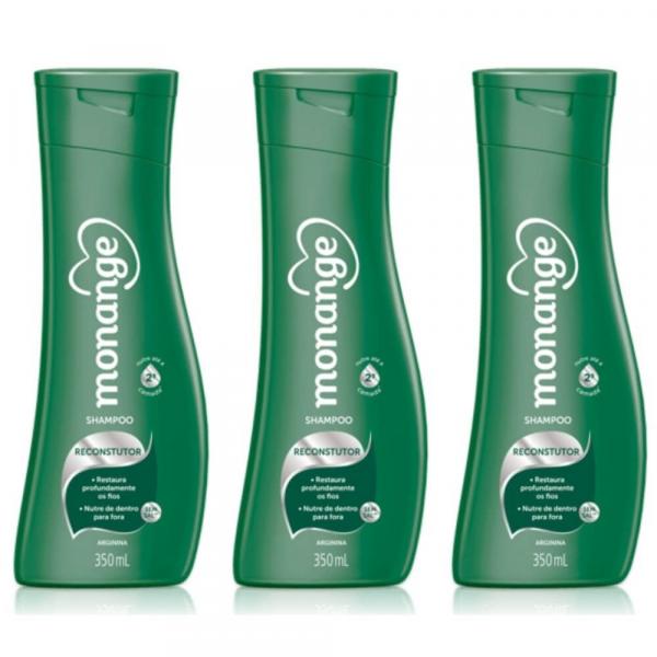 Monange Reconstrutor Shampoo 350ml (Kit C/03)