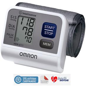 Monitor de Pressão Arterial Automático de Pulso HEM 6111 - Omron