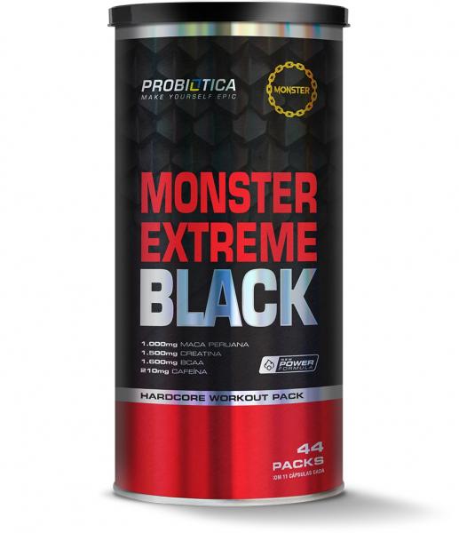 Monster Extreme Black - 44 Packs - Probiótica - Probiotica