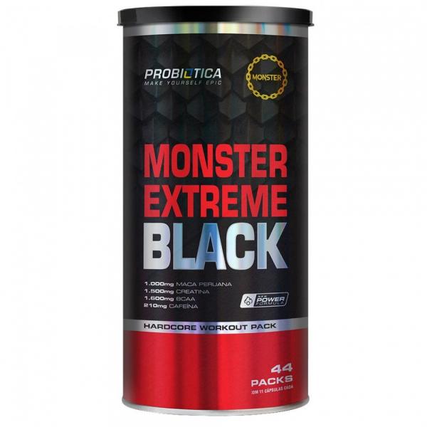Monster Extreme Black 22 Packs 261g Probiótica - Probiotica