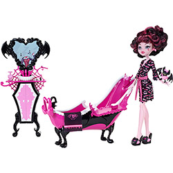 Monster High Draculaura e Banheira Pink - Mattel