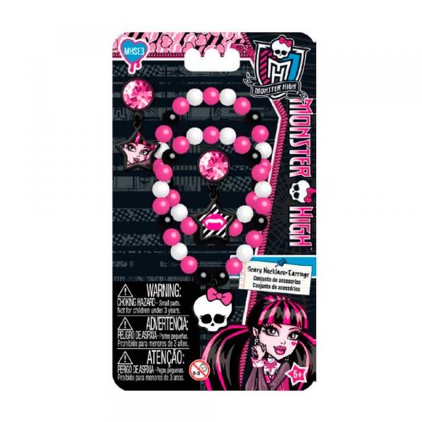 Monster High - Kit de Acessórios Colar e Brincos - Intek - Monster High